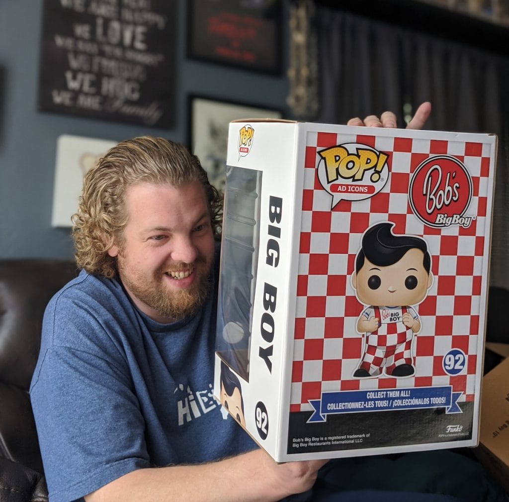 Big Boy Unboxing Funko - Joe is excited