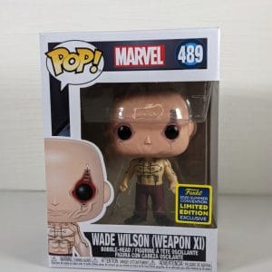 wade wilson weapon xi funko pop!