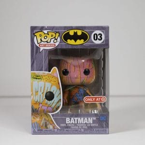 batman orange & yellow funko pop!