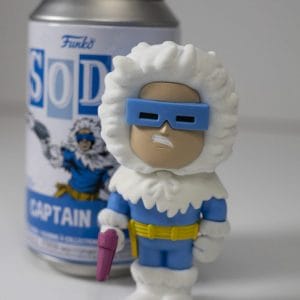 captain cold flocked chase funko soda