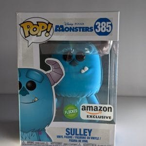 sulley flocked funko pop!