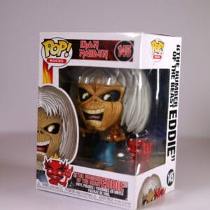 iron maiden number of the beast eddie funko pop!