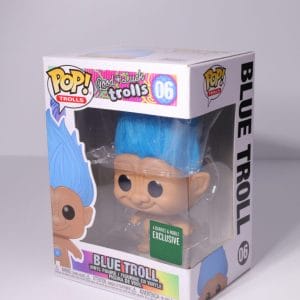 blue good luck troll funko pop!