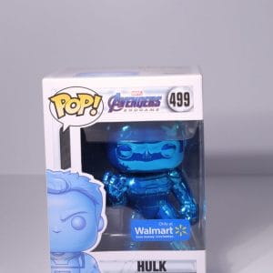 hulk blue chrome funko pop!