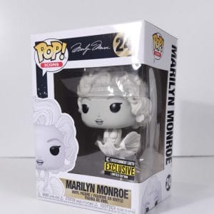 black and white marilyn monroe funko pop!