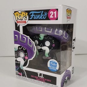 T.J. black funko shop exclusive funko