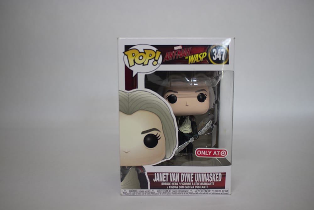 Figurine funko pop Marvel ant man and the wasp 347 Janet van dyne unmasked 