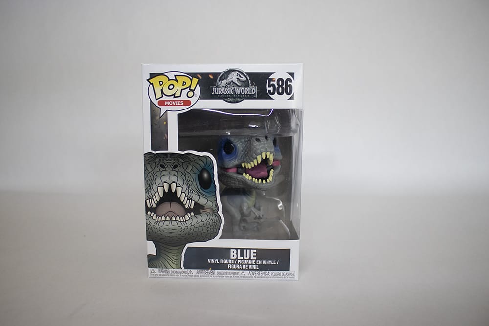 Jurassic world funko pop hot sale blue