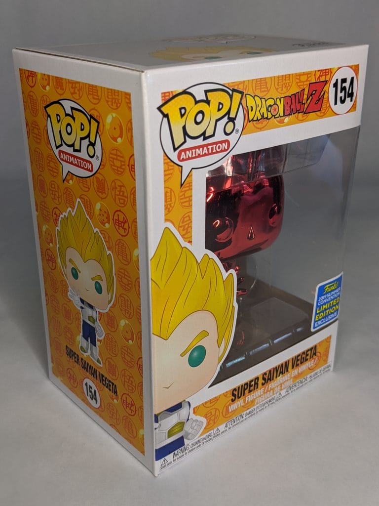 Super saiyan vegeta hot sale pop red chrome