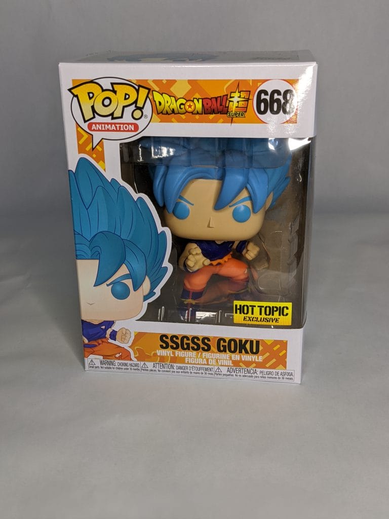 SSGSS Goku Funko Pop! #668 - The Pop Central