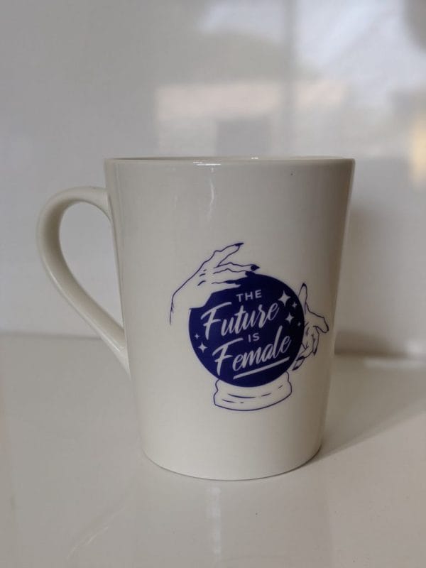 the future is female mug alternative view