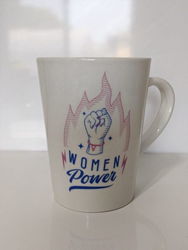 Tattooed women power 14oz mug
