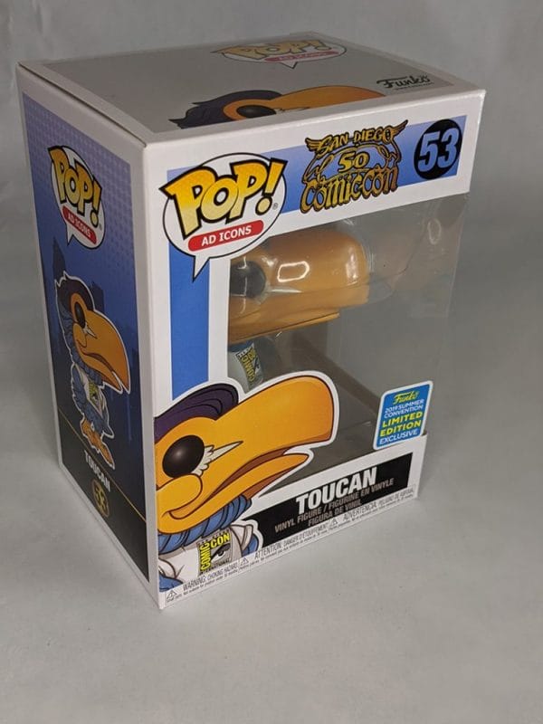 2019 shared exclusive toucan funko pop!