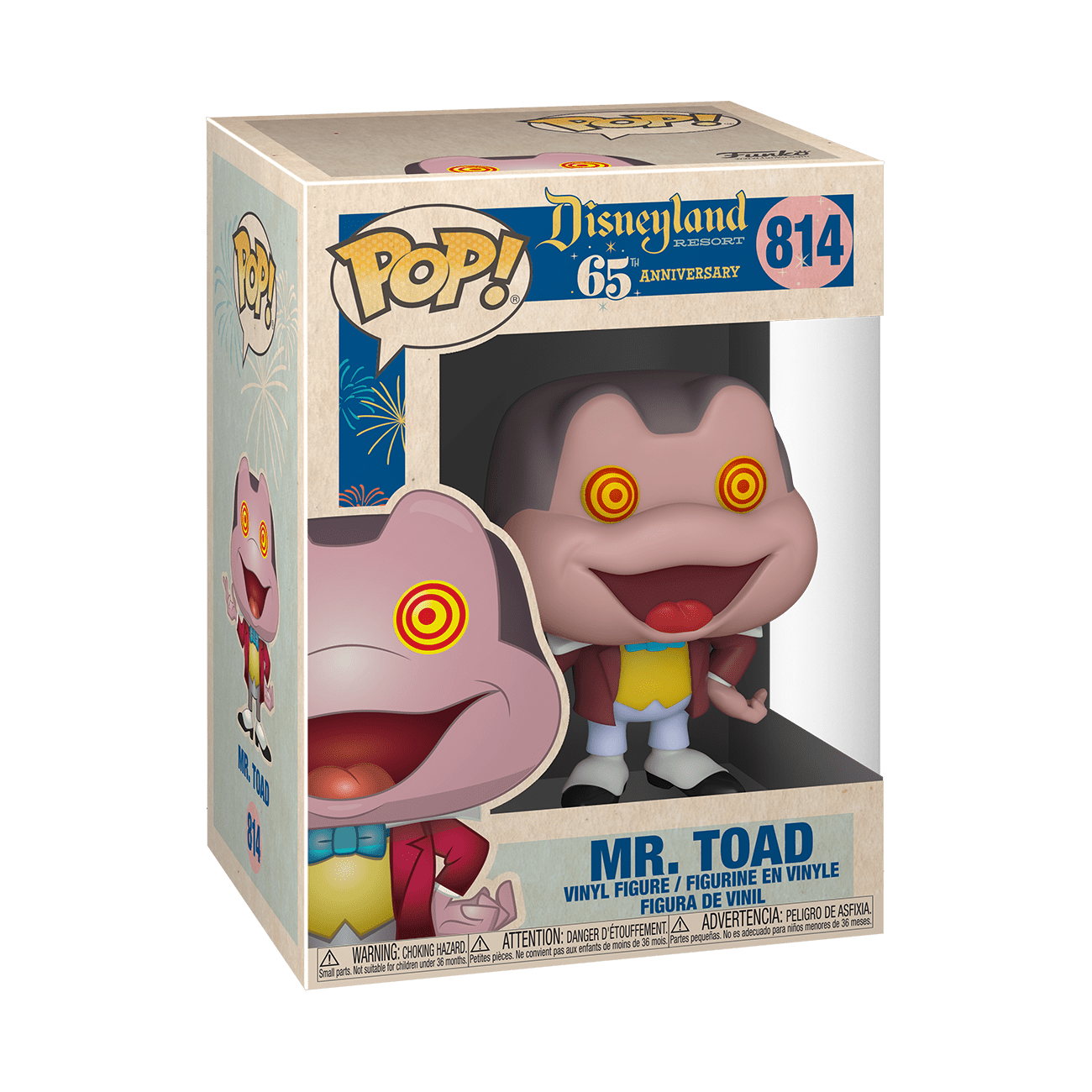 mr toad spinning eyes funko Pop!