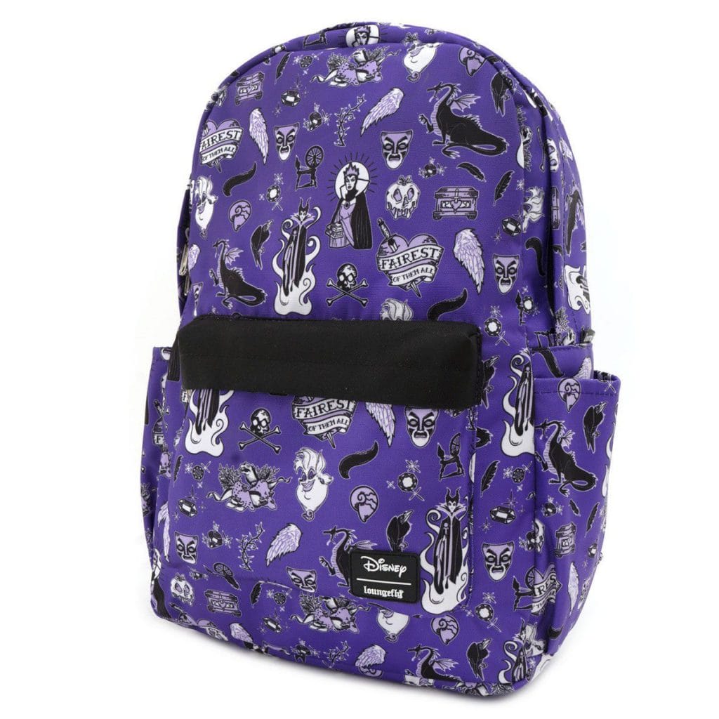 Disney Villains Icons Nylon Backpack by Loungefly The Pop Central