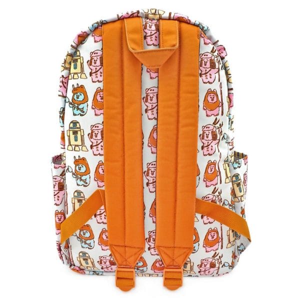 ewoks pastel print nylon backpack loungefly