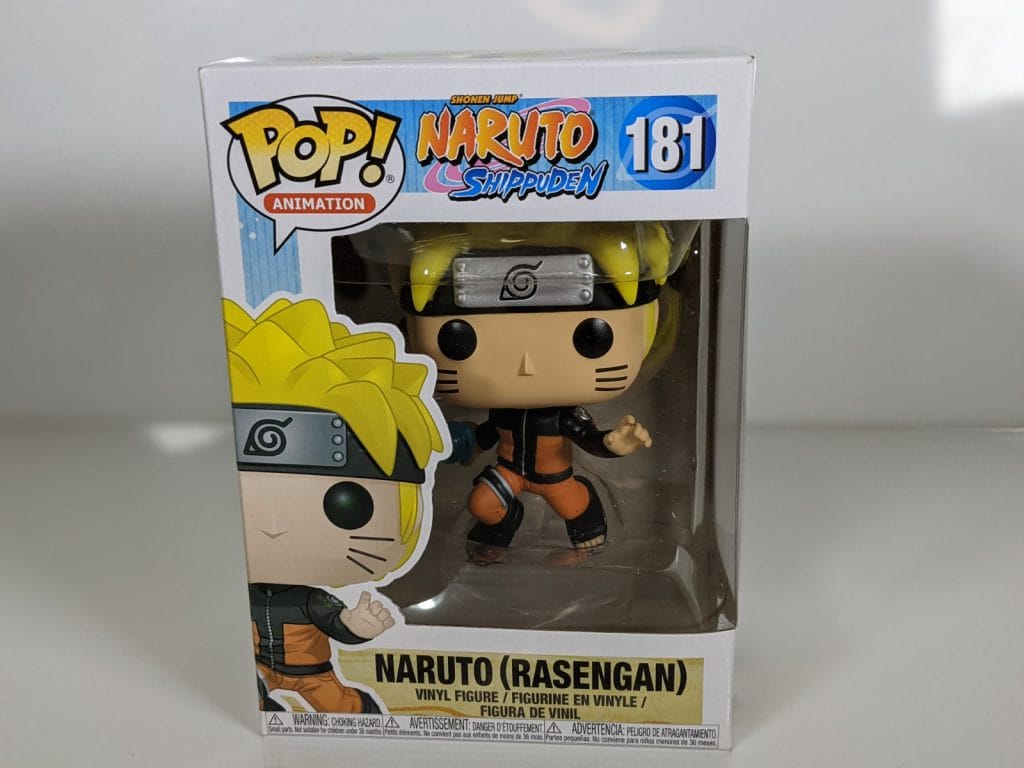 naruto with rasengan funko pop