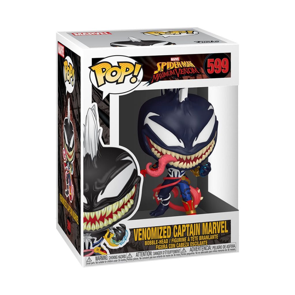 funko pop venomized captain marvel