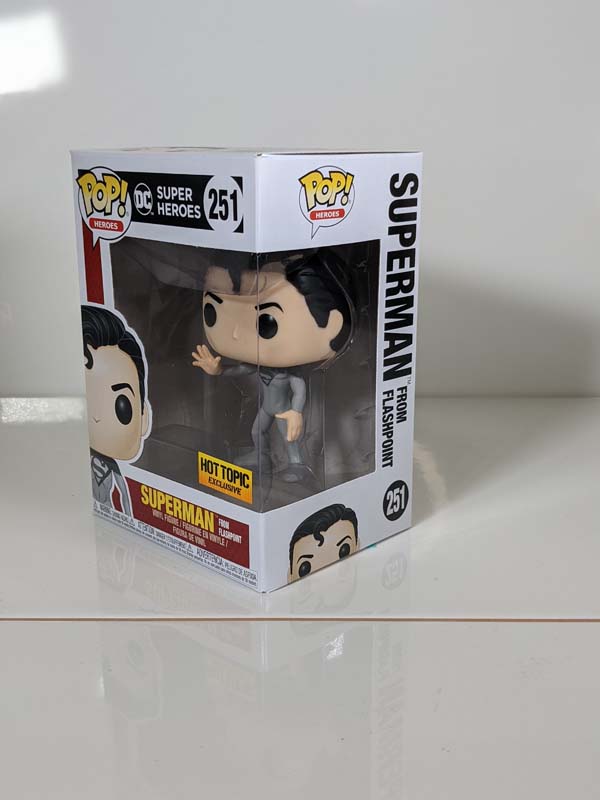 Funko Pop DC Superheroes 251 Flashpoint Superman Hot Topic for sale online 