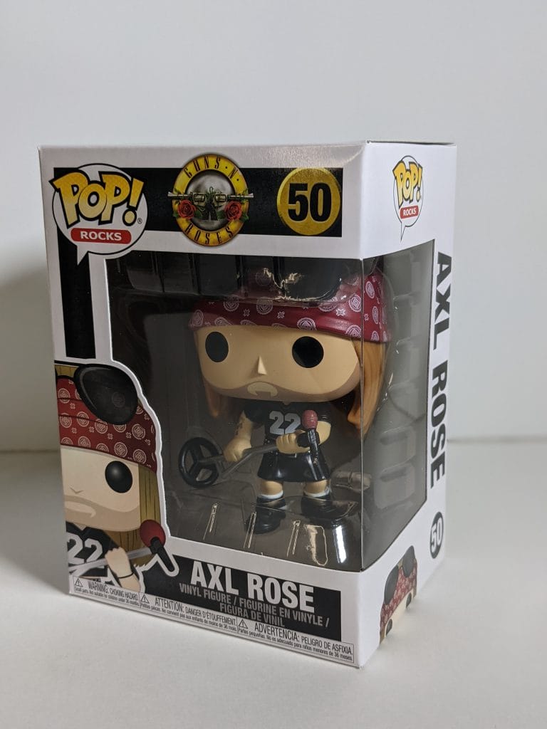 Rocks Vinyl Figure 50 New In Box Axl Rose Guns N Roses Funko Pop Collectibles De7555990