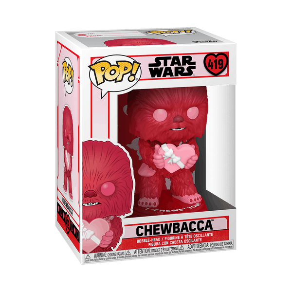 chewbacca valentines funko pop!