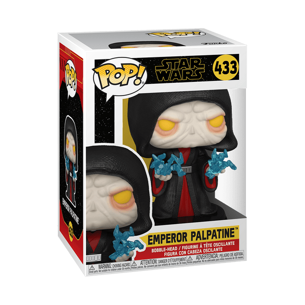 emperor palpatine funko pop!