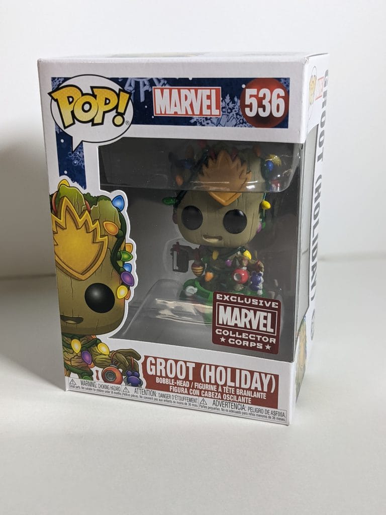 Groot Holiday Funko Pop! #536 Marvel - The Pop Central