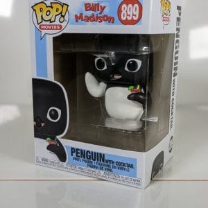 penguin with cocktail funko pop!