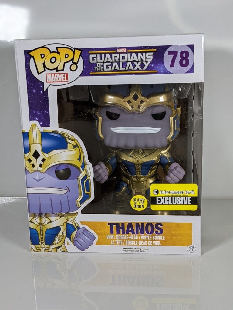 Funko pop hot sale thanos gold