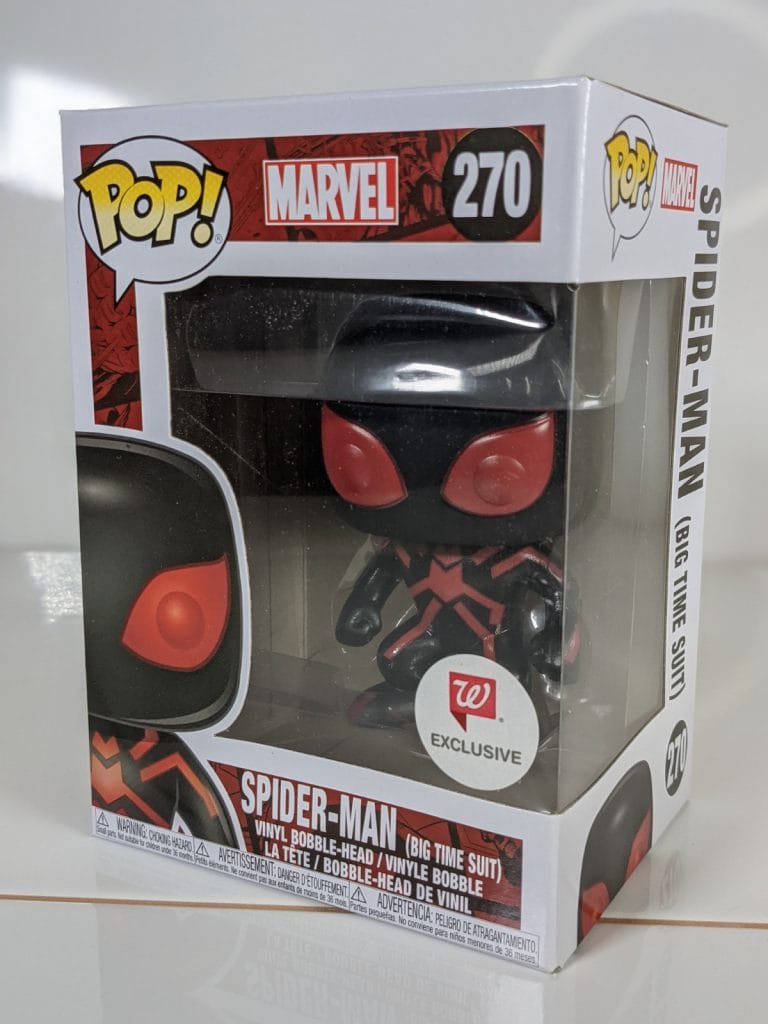 big time spider man funko pop