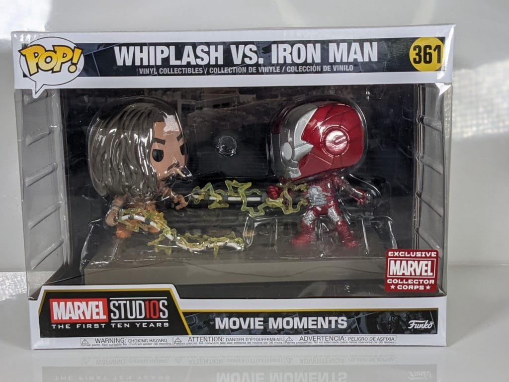 núcleo Mes aliviar Marvel Studios Whiplash vs Iron Man Funko Pop! #361 - The Pop Central