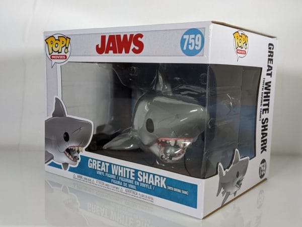great white shark jaws tank funko pop!
