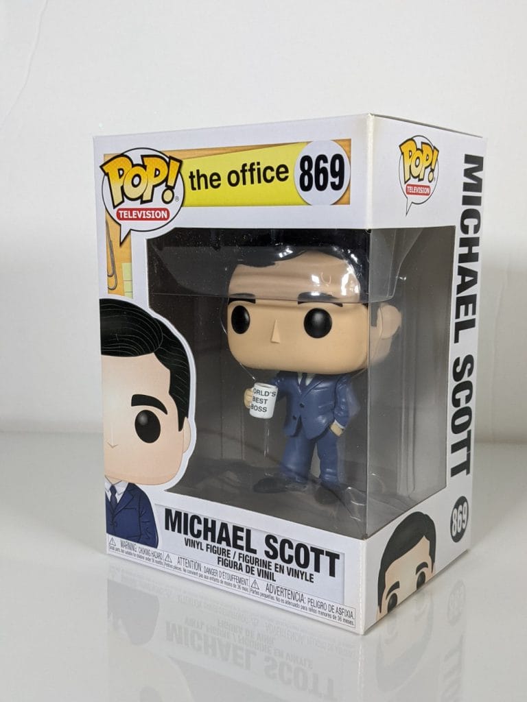 Michael Scott Funko Pop! #869 The Office - The Pop Central