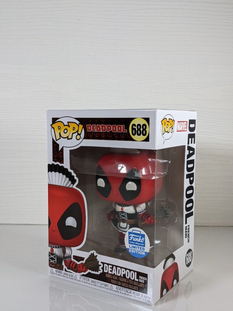 Funko Pop! Marvel: Deadpool as French Maid #688 Shop Limited Edition  Exclusive