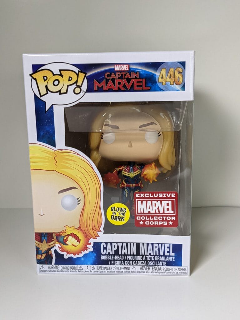 New captain marvel funko hot sale pops