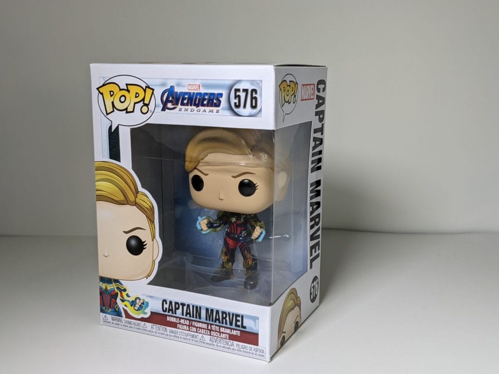 captain marvel funko pop 576