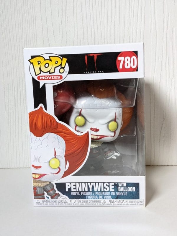 pennywise with balloon funko pop!