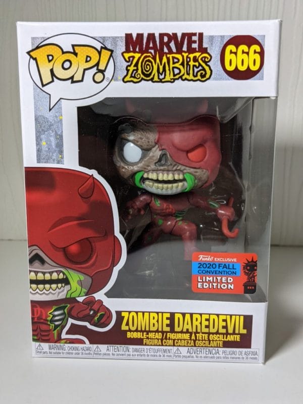 Zombie Daredevil funko pop!
