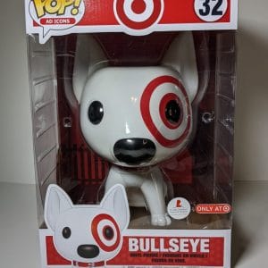 bullseye 10 inch funko pop!