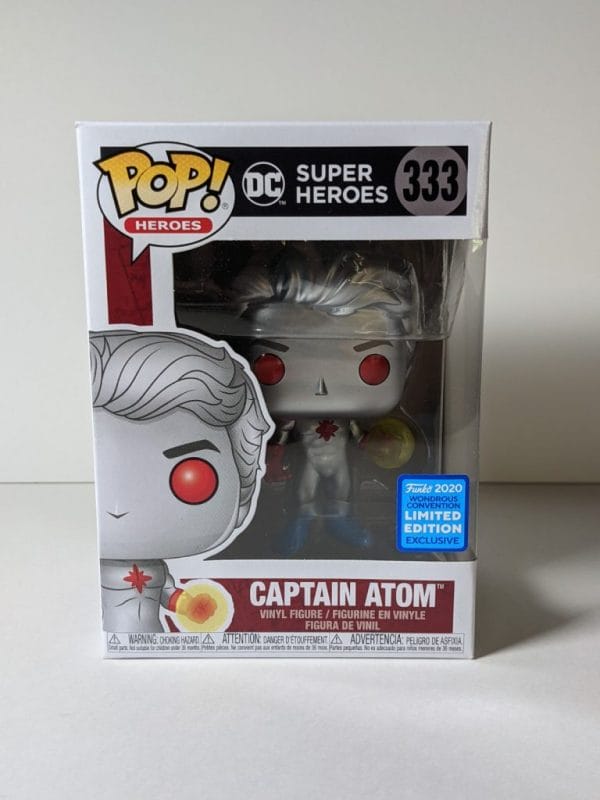 captain atom funko pop!