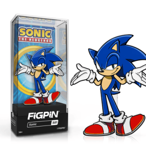 Sonic the Hedgehog Coffee Mug with free Sonic enamel pin)