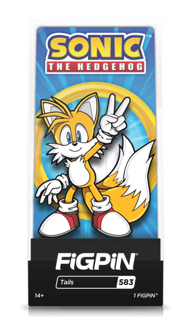 sonic the hedgehog tails figpin