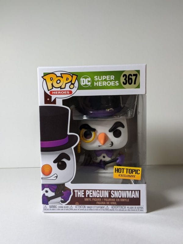 the penguin snowman funko pop!