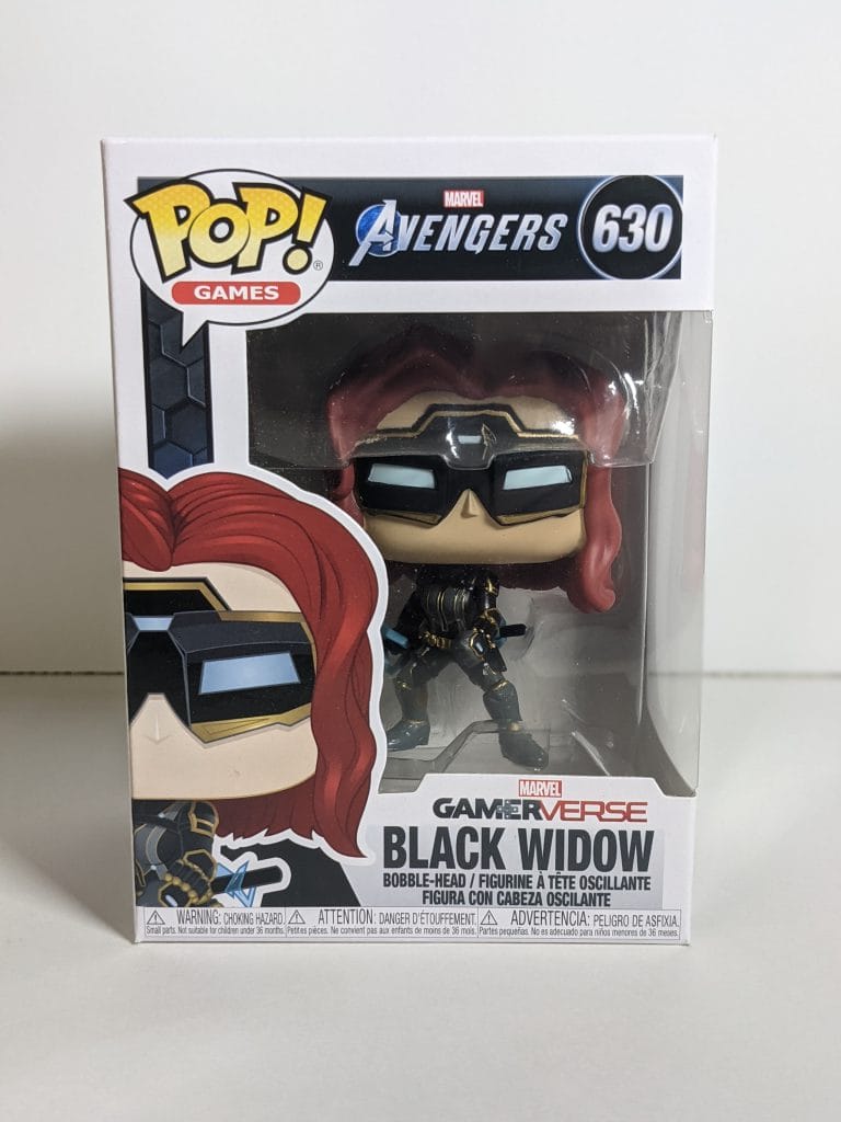 Black Widow Funko Pop! #630 Avengers Game - The Pop Central