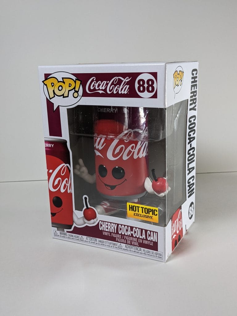Metallic Cherry Coca-Cola Can Ad Icon Funko Pop Vinyl New in Box 