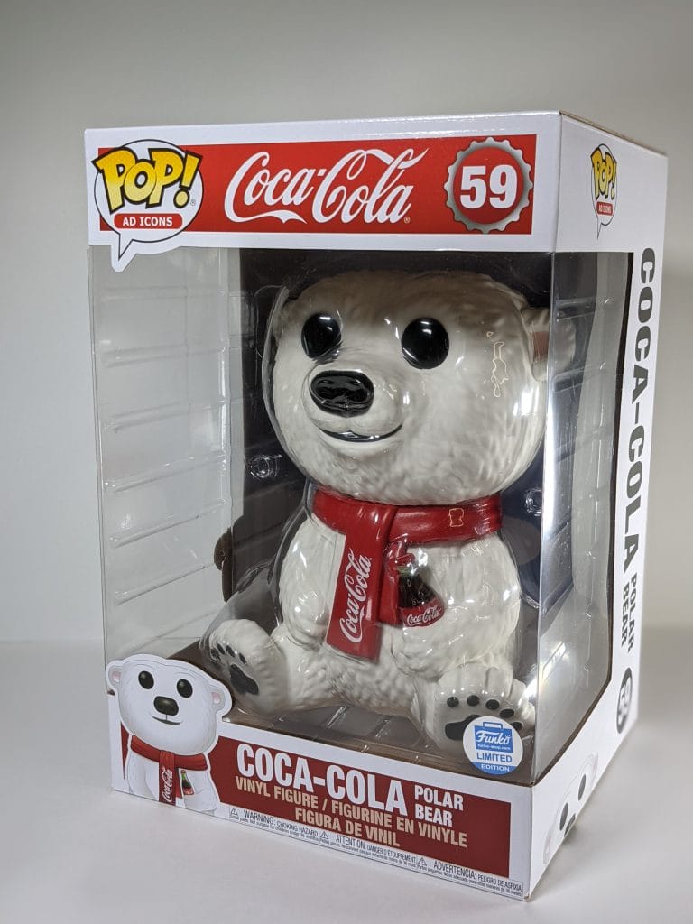rustfri smog essens Coca-Cola Polar Bear 10 inch Funko Pop! #59 - The Pop Central
