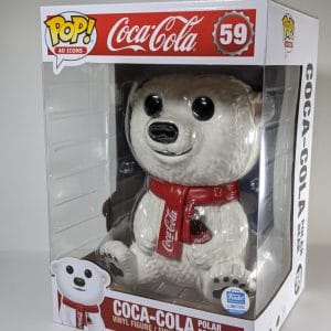 10 inch coca-cola polar bear funko pop!