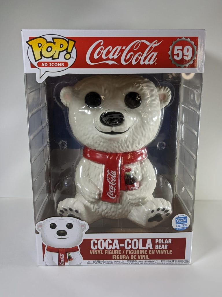 Coca-Cola Polar Bear 10 inch Funko Pop! #59 - The Pop Central