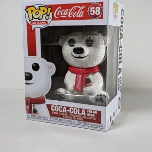 polar bear coca-cola funko pop!