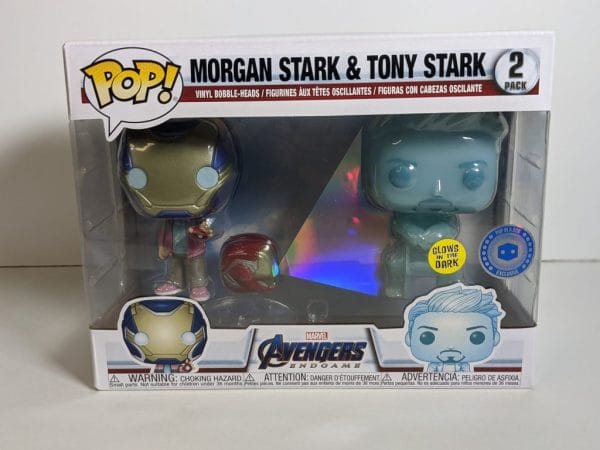 morgan stark and tony stark funko pop!